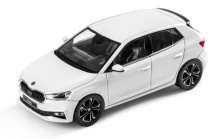 Fabia IV 1:43 bílá Moon